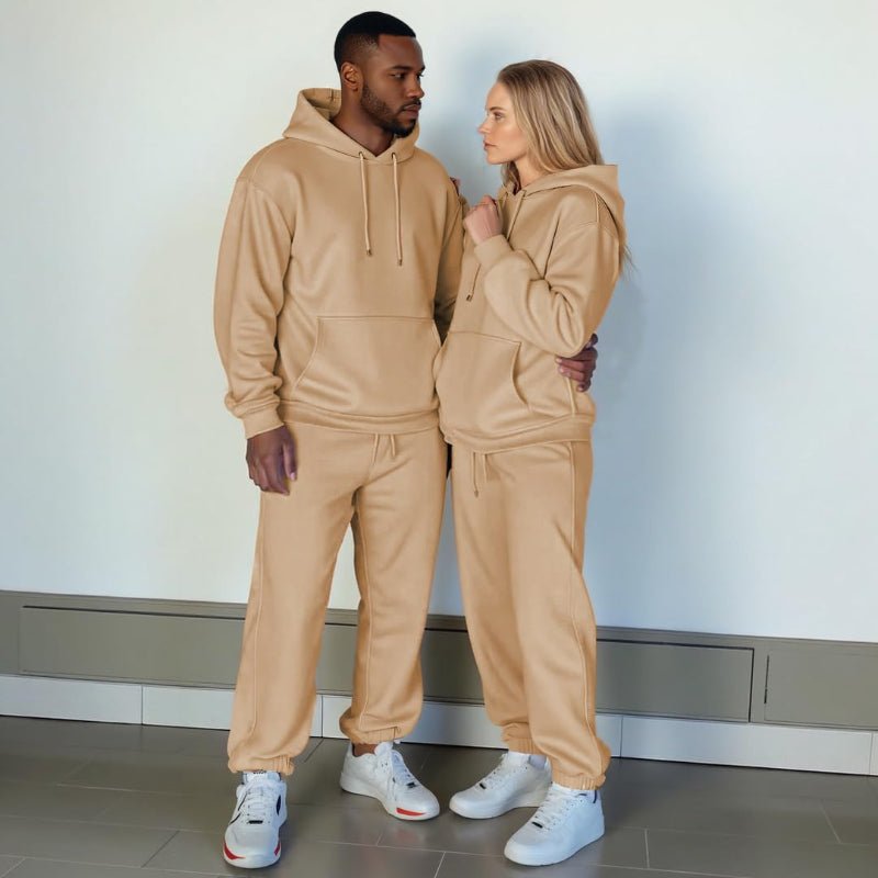 Men’s Relaxed Fit Jogger Set – Soft Hoodie & Sweatpants 2 - Piece Outfit - CasualFlowshop