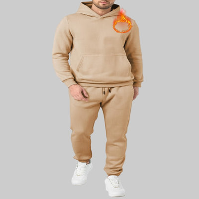 Men’s Relaxed Fit Jogger Set – Soft Hoodie & Sweatpants 2-Piece Outfit