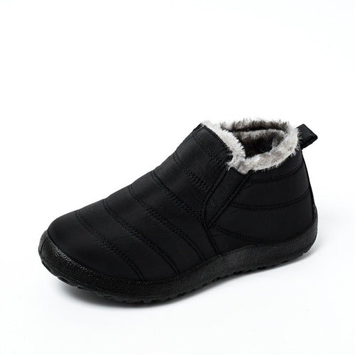 Men's Lightweight Waterproof Ankle Boots – Unisex Winter Snow Shoes, Warm & Fashionable - CasualFlowshop