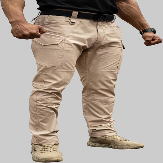 Men's Tactical Ripstop Cargo Pants – Outdoor Hiking & Work Trousers - CasualFlowshop