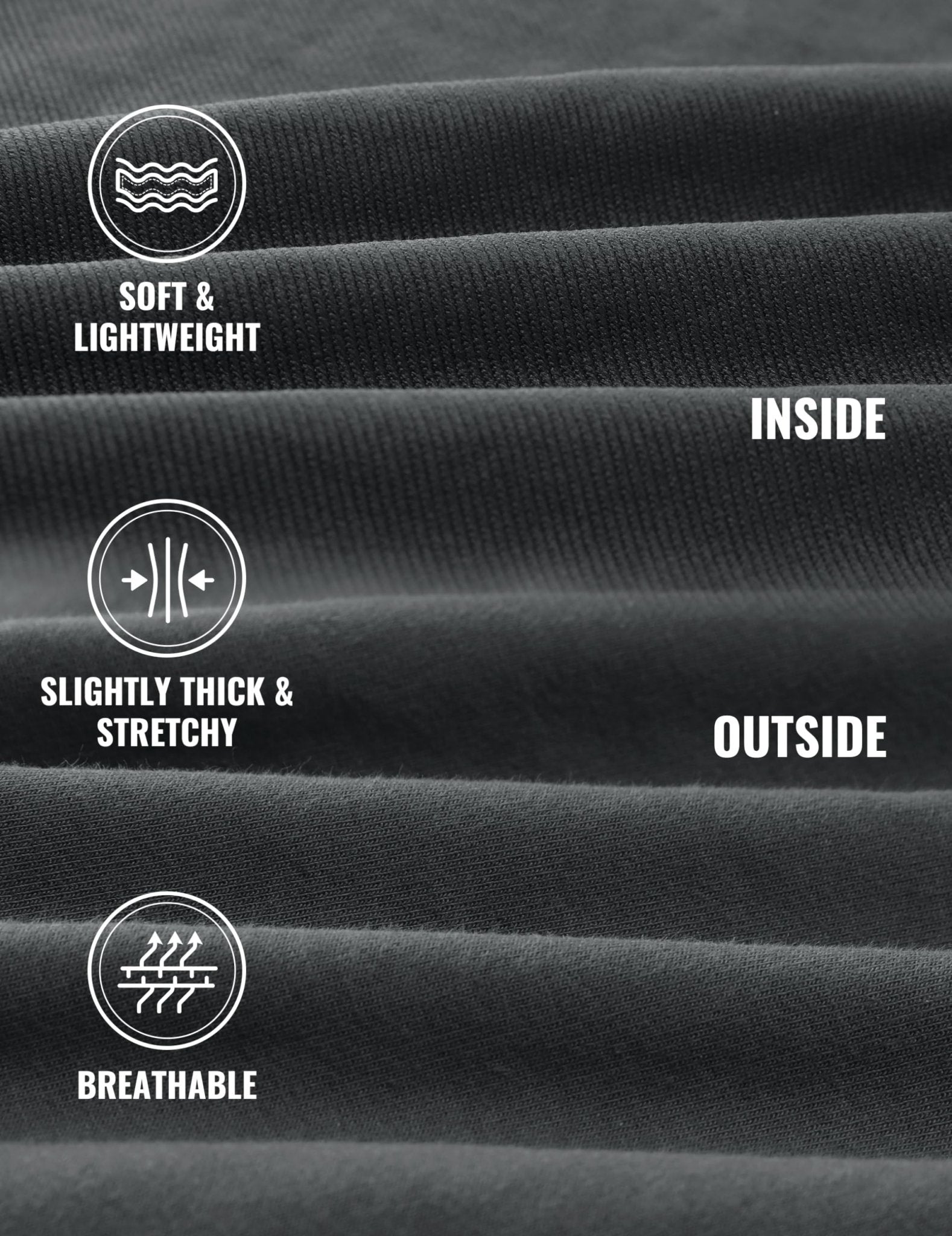 Men’s French Terry Hoodie – Soft, Stretchy & Breathable Sweatshirt - CasualFlowshop