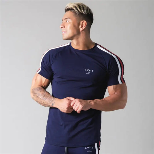 A man with a sotton sport t-shirt - CasualFlowshop