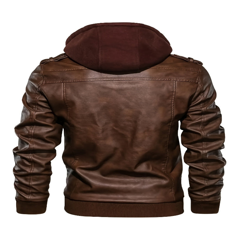 Maplesteed motorcycle jacket detail – shoulder and elbow armor close-up