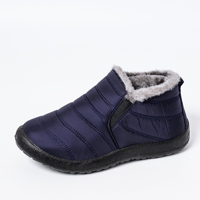 Men's Lightweight Waterproof Ankle Boots – Unisex Winter Snow Shoes, Warm & Fashionable - CasualFlowshop