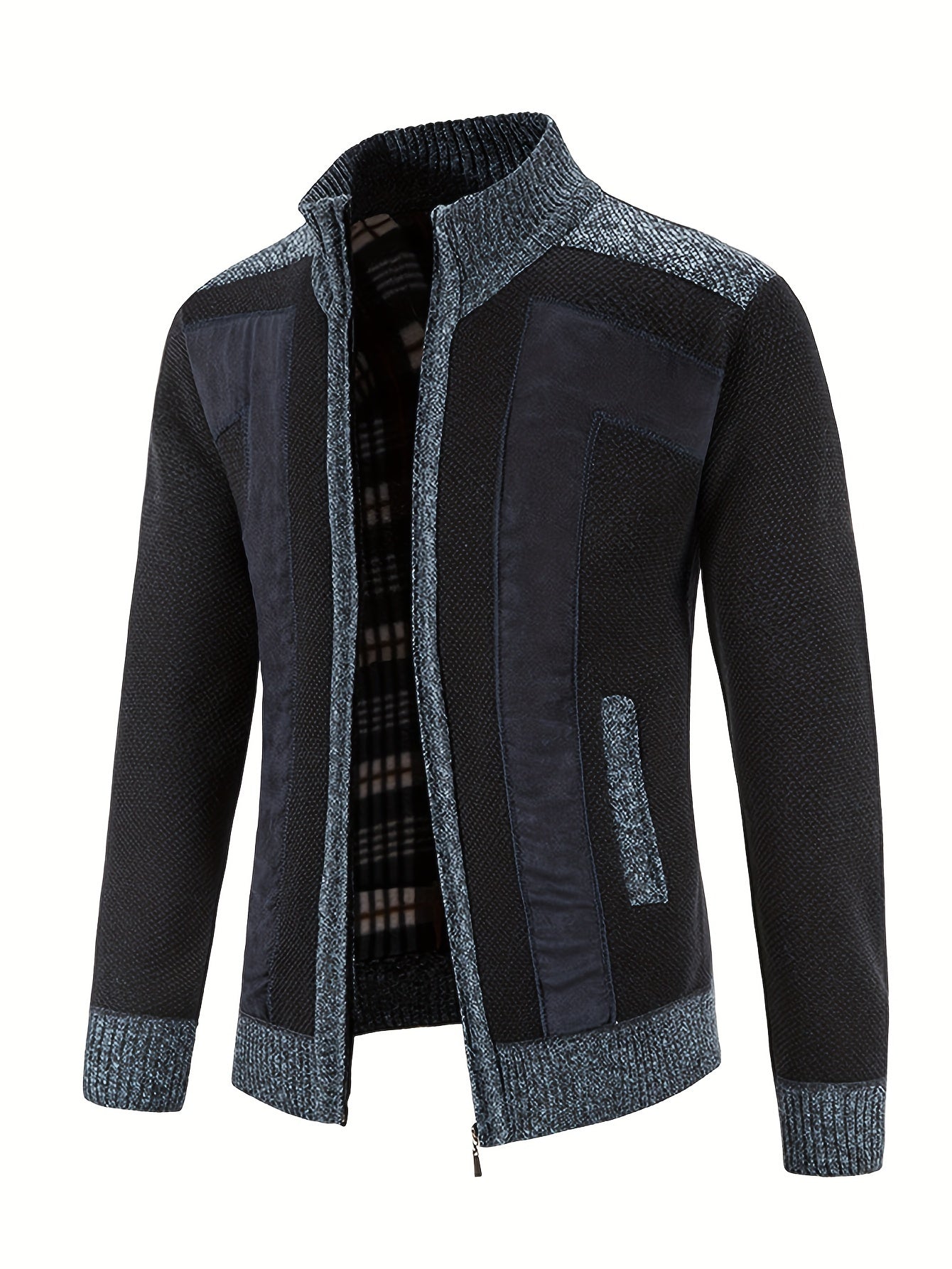 Men's Cardigan Blazer – Smart-Casual Style with Cozy Comfort - CasualFlowshop