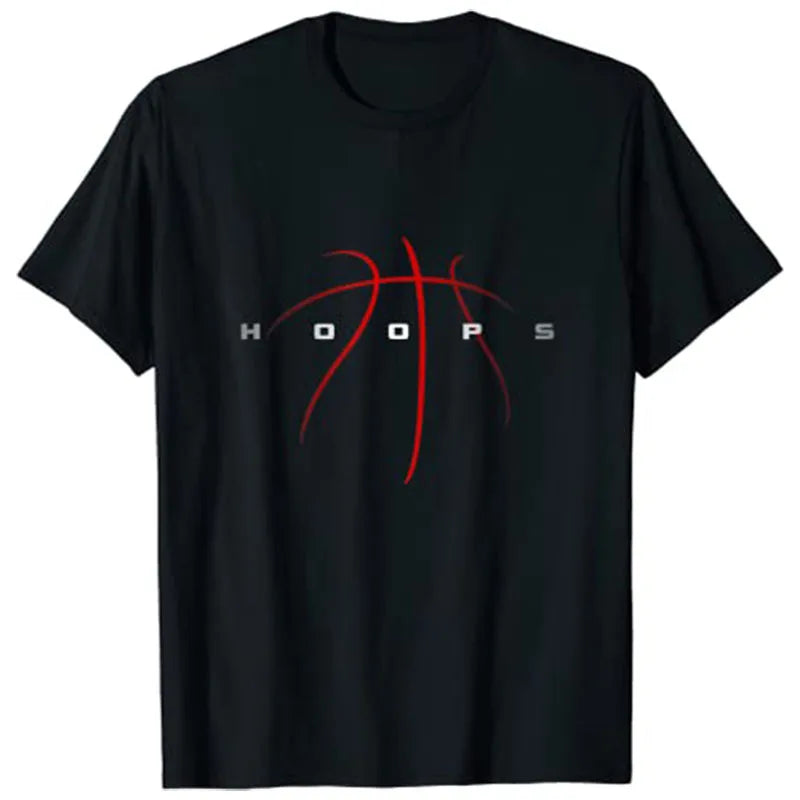 "Summer Basketball Jersey - Black - Lightweight Sports Tee"
