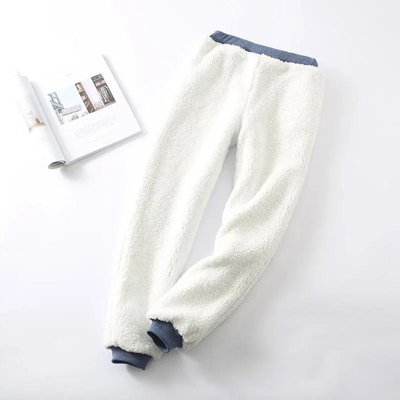 Experience Unparalleled Warmth and Style with Women's Thickened Cashmere Pants - CasualFlowshop