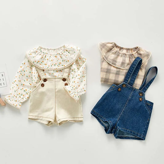 Stylish & Comfy Denim Baby Overalls - CasualFlowshop