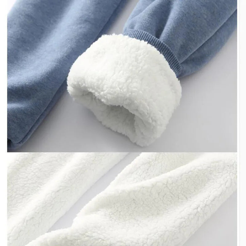 Experience Unparalleled Warmth and Style with Women's Thickened Cashmere Pants - CasualFlowshop