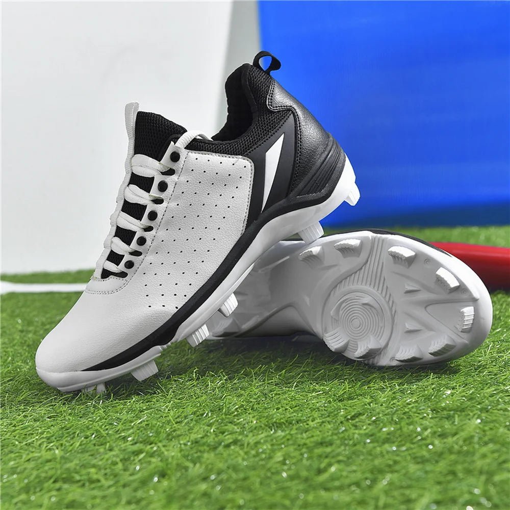 Men’s Non-Slip Baseball Training Shoes – Long Spikes & Turf Cleats - CasualFlowshop