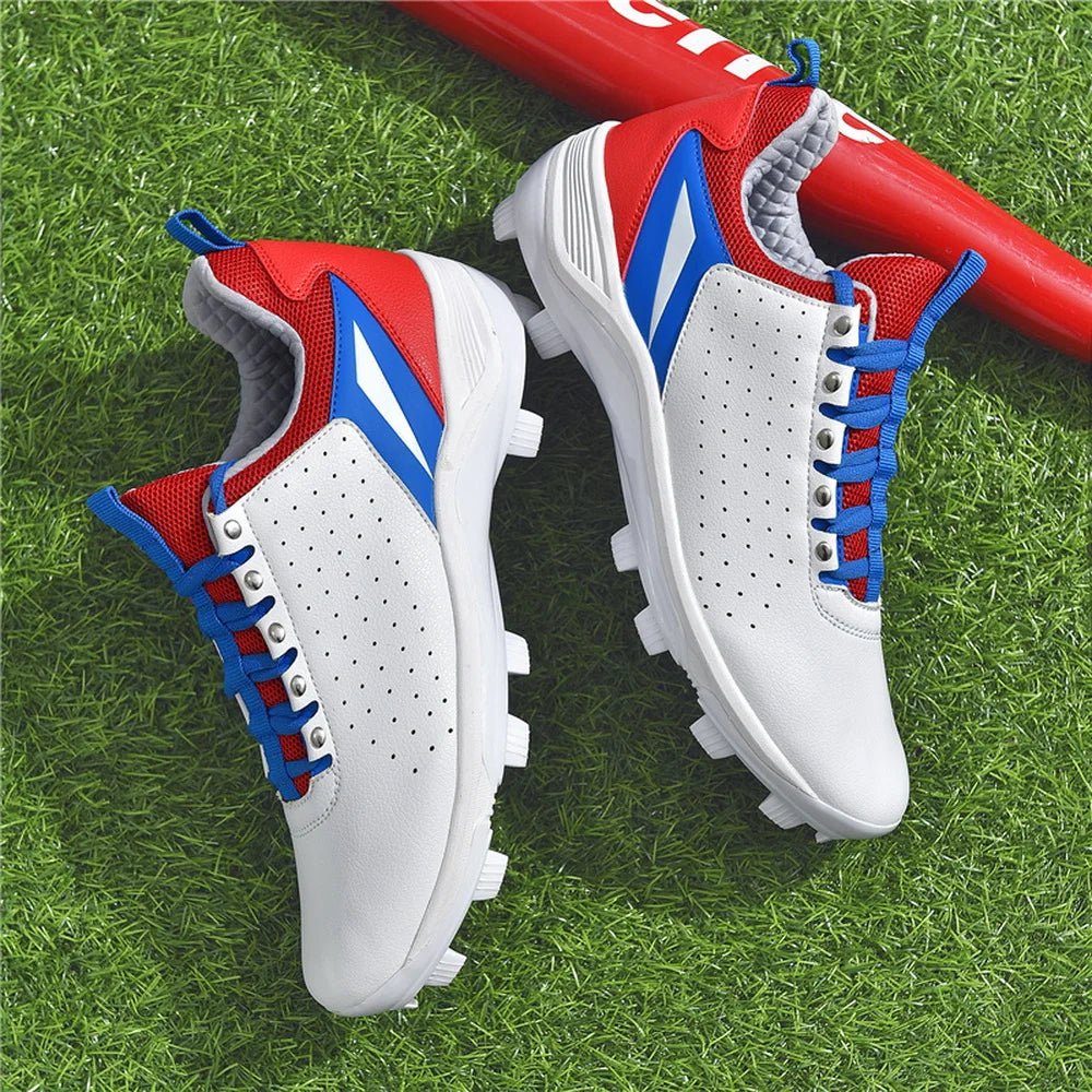 Men’s Non-Slip Baseball Training Shoes – Long Spikes & Turf Cleats - CasualFlowshop