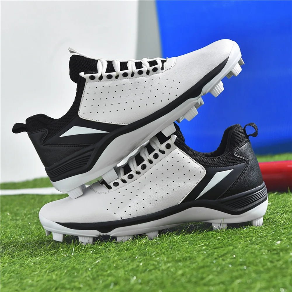 Men’s Non-Slip Baseball Training Shoes – Long Spikes & Turf Cleats - CasualFlowshop