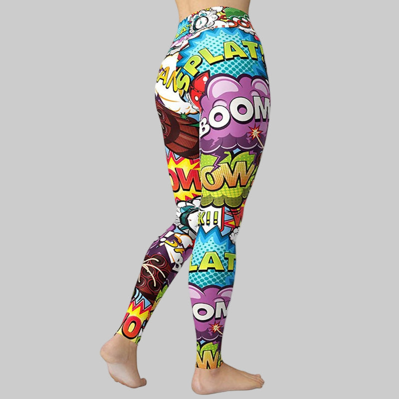 High - Waist Yoga Leggings – Compression Fit for Women - CasualFlowshop