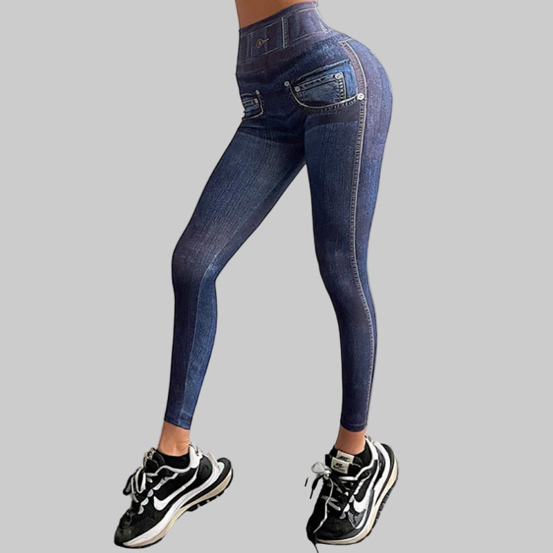 High - Waist Yoga Leggings – Compression Fit for Women - CasualFlowshop