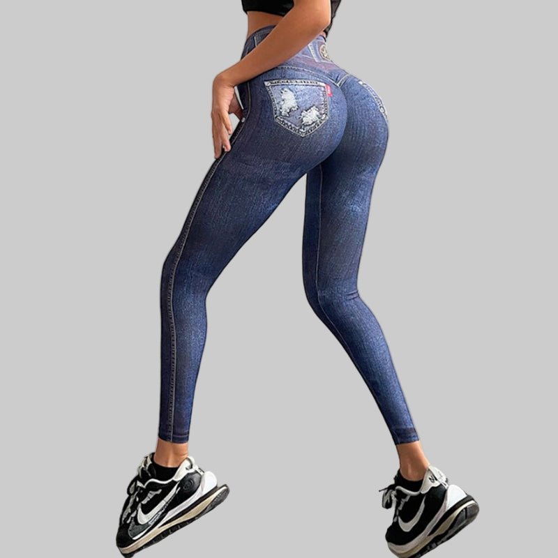 High - Waist Yoga Leggings – Compression Fit for Women - CasualFlowshop