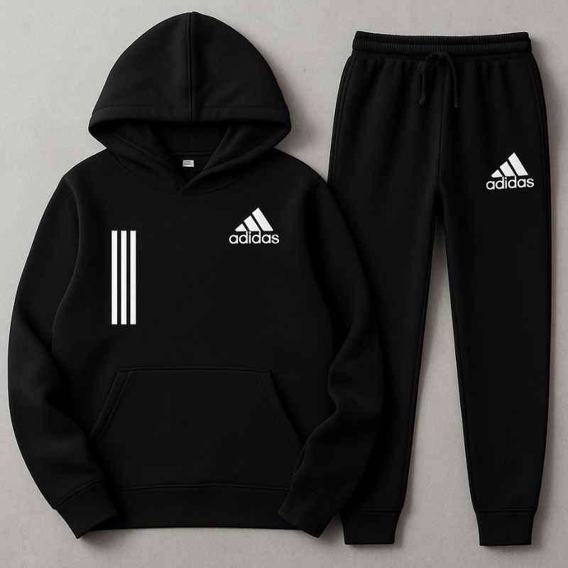 Premium Men’s Streetwear Tracksuit Set – Hoodie & Joggers - CasualFlowshop