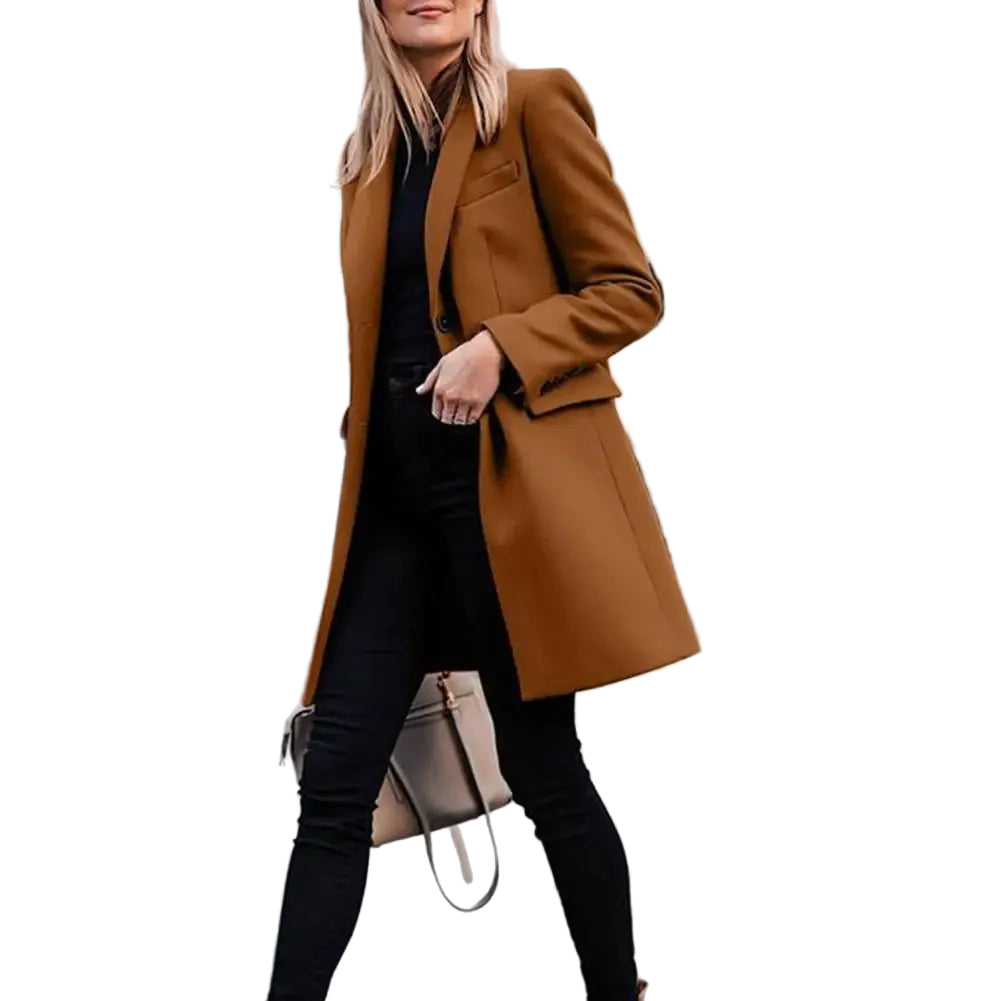 Women's Two Button Blazer - Elegant at Casual  Flow Shop