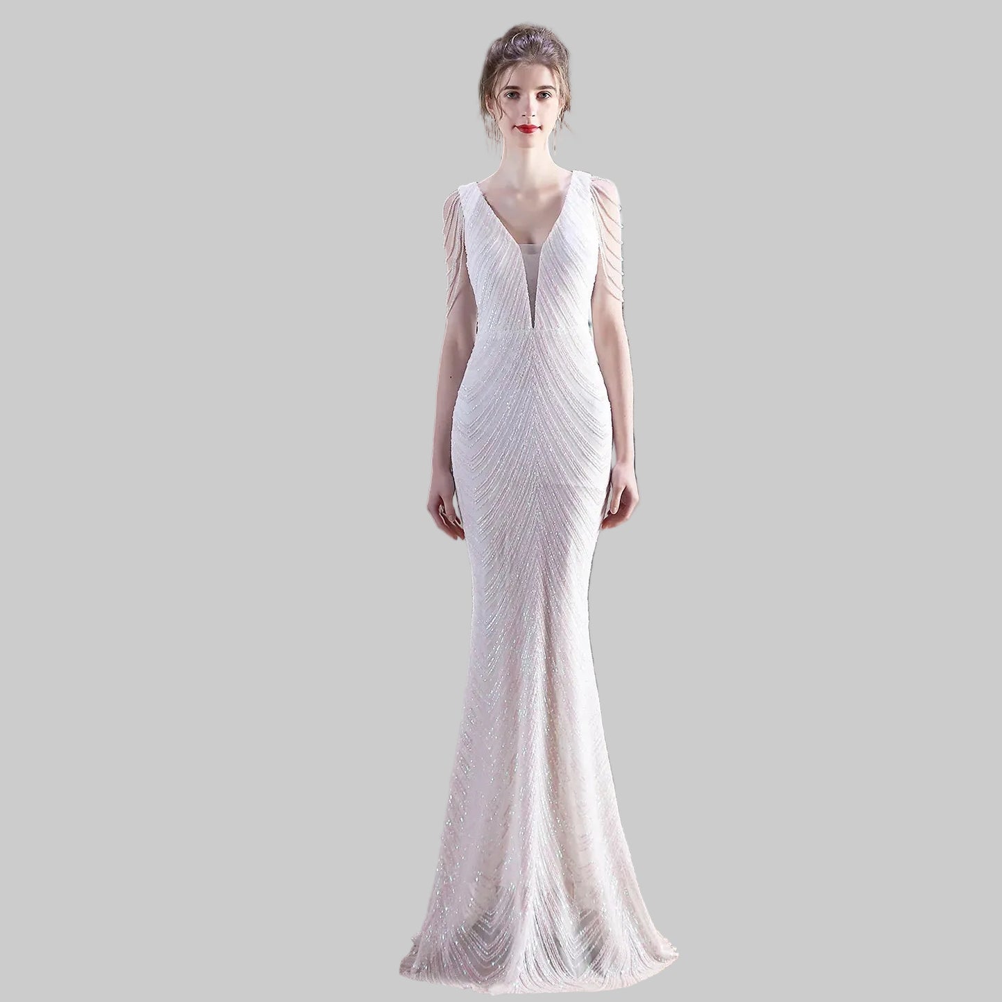 Women’s Formal Evening Party Dress – Sophisticated Long Black Dress - CasualFlowshop