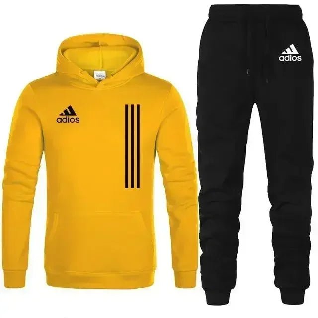 Men’s Premium Streetwear Tracksuit – Hoodie & Jogger Set - CasualFlowshop
