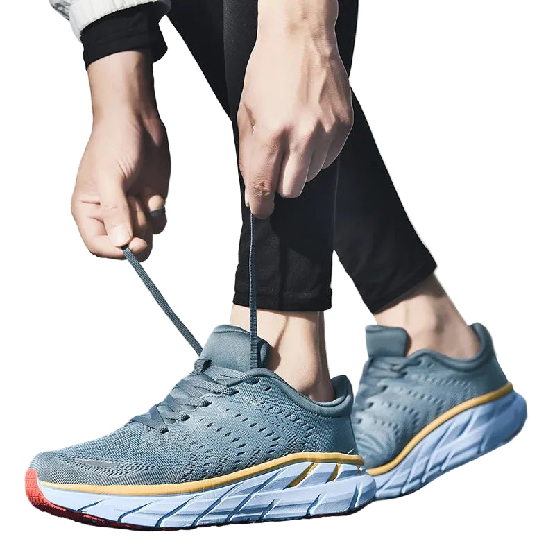 Men's Slip-Resistant Work Sneakers - At Casualflowshop 