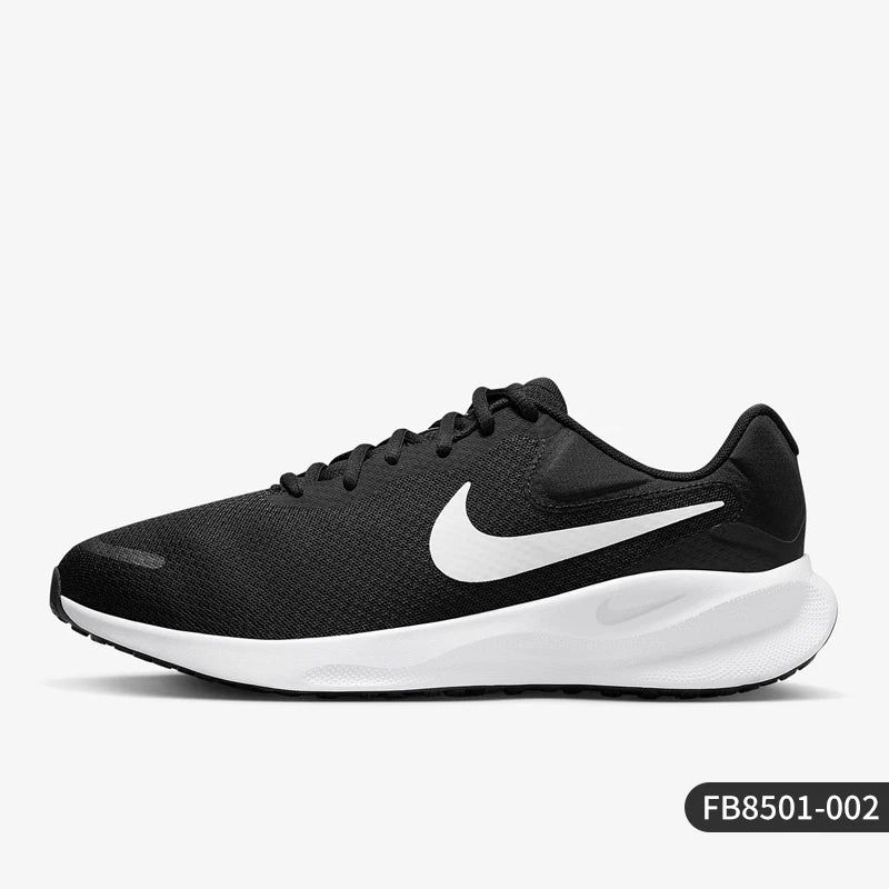 Revolution 7 Men's Running Shoes - Black Color  - At Casualflowshop