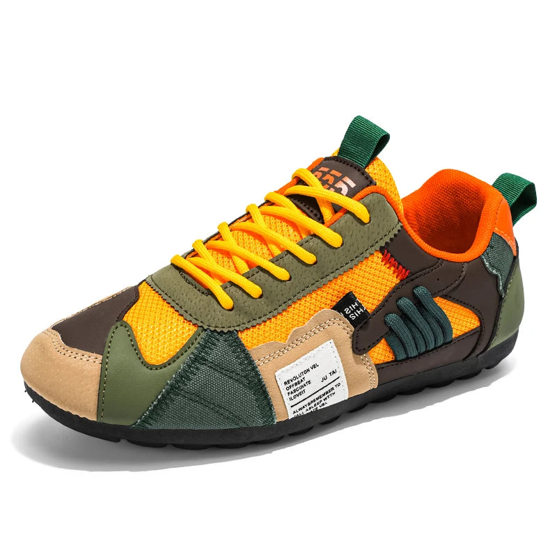 Men's Waterproof Casual Sneakers Lightweight Running Shoes Large Sizes and Multicolored 