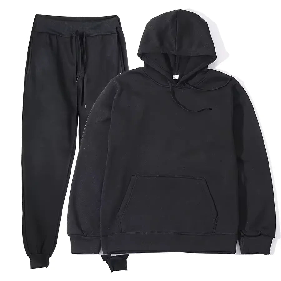 Women’s oversized hoodie and matching sweatpants two-piece set At Casual Flow Shop