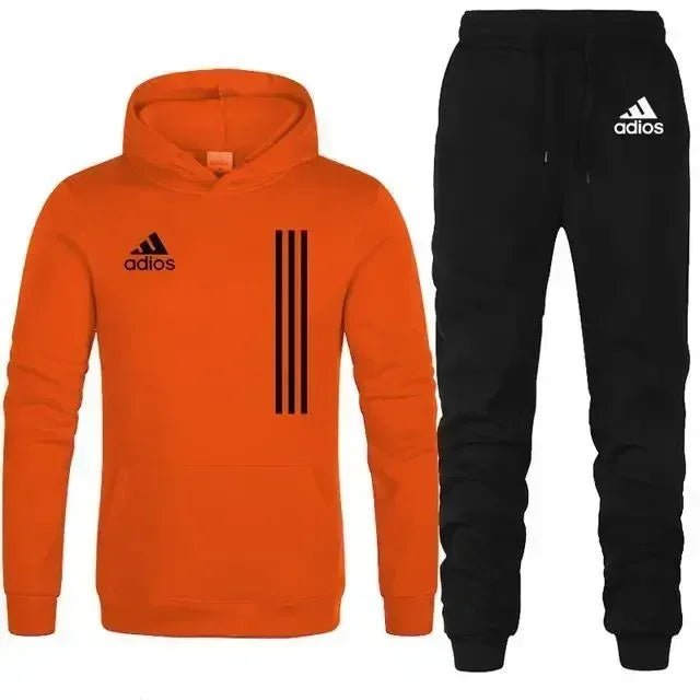 Men’s Premium Streetwear Tracksuit – Hoodie & Jogger Set - CasualFlowshop