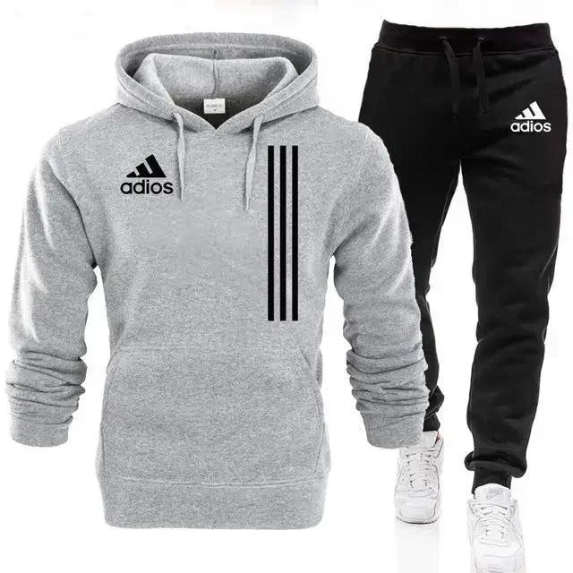 Men’s Premium Streetwear Tracksuit – Hoodie & Jogger Set - CasualFlowshop