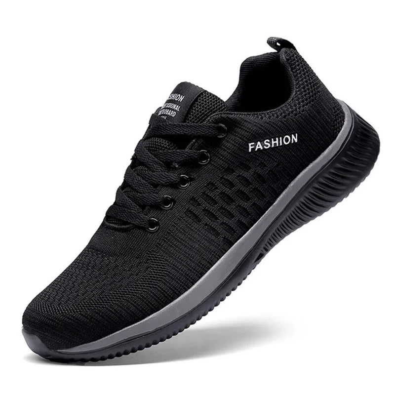 Flexible Jogging Shoes for Men – Breathable Mesh Sneakers with Cushioned Sole - CasualFlowshop