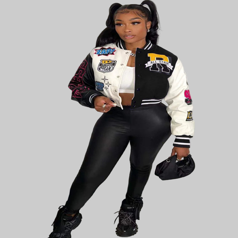 Streetwear Racing Bomber Jacket - Style Game Revved Up! - CasualFlowshop