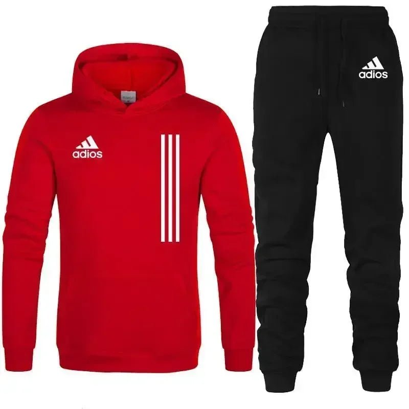 Men’s Premium Streetwear Tracksuit – Hoodie & Jogger Set - CasualFlowshop