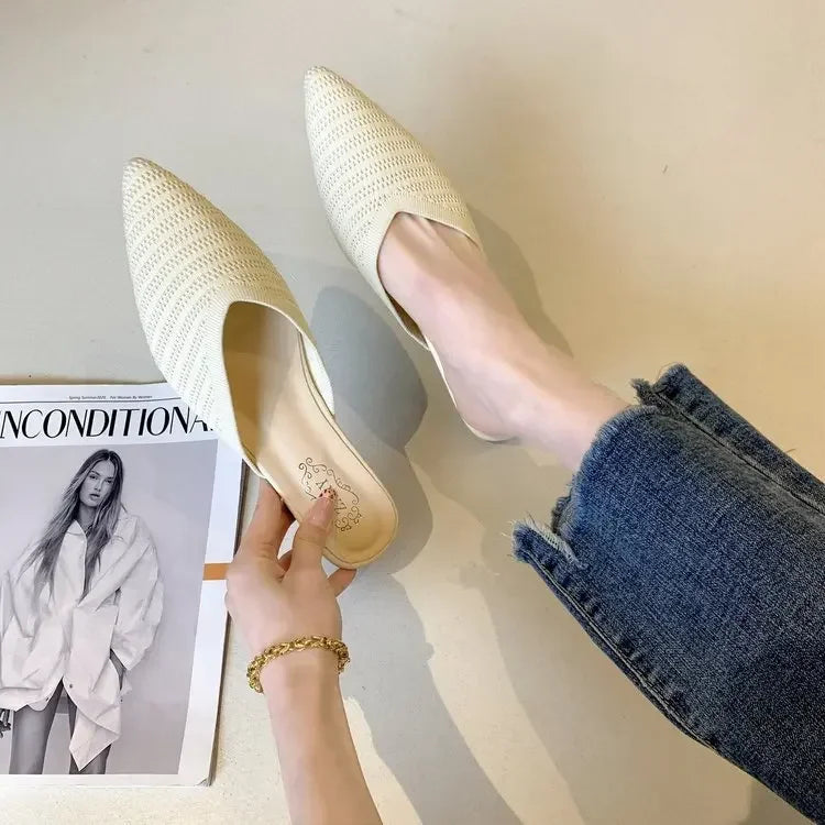 Comfortable flat slipper sandals and Versatile Wear - CasualFlowshop