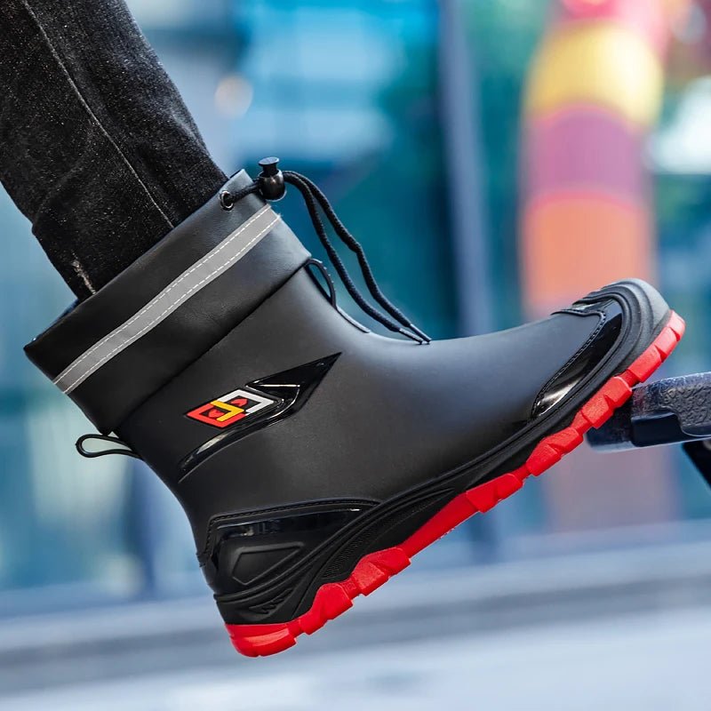 Urban Rain Defender Waterproof Boots - Style and Protection in Any Terrain - CasualFlowshop
