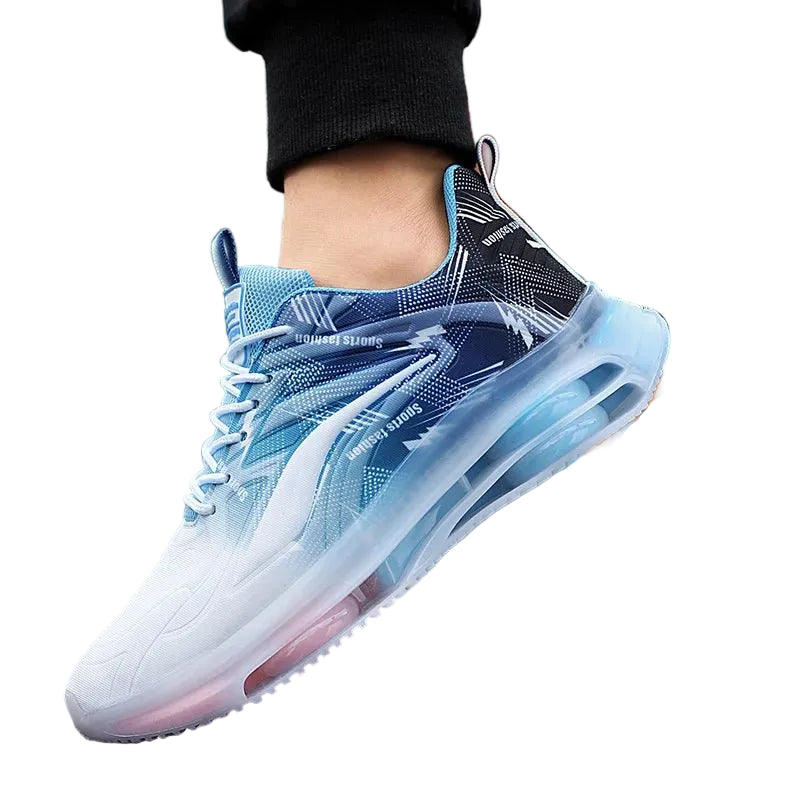 Cushioned running shoes breathable lightweight support - CasualFlowshop