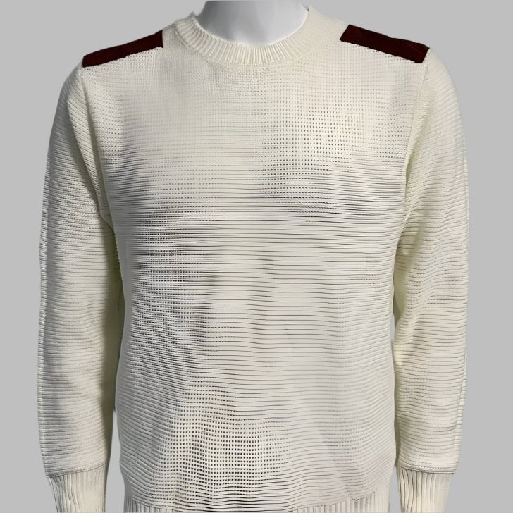 Waffle Print Pullover – Bold & Cozy Vibes - CasualFlowshop