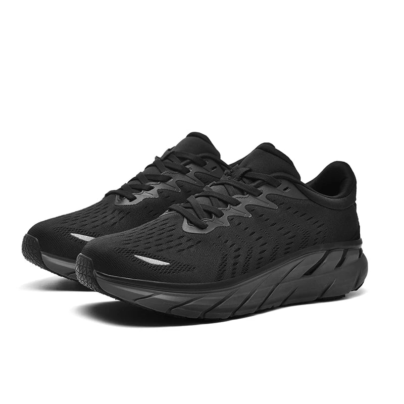 Men's Slip-Resistant Work Sneakers, Black color - At Casualflowshop 