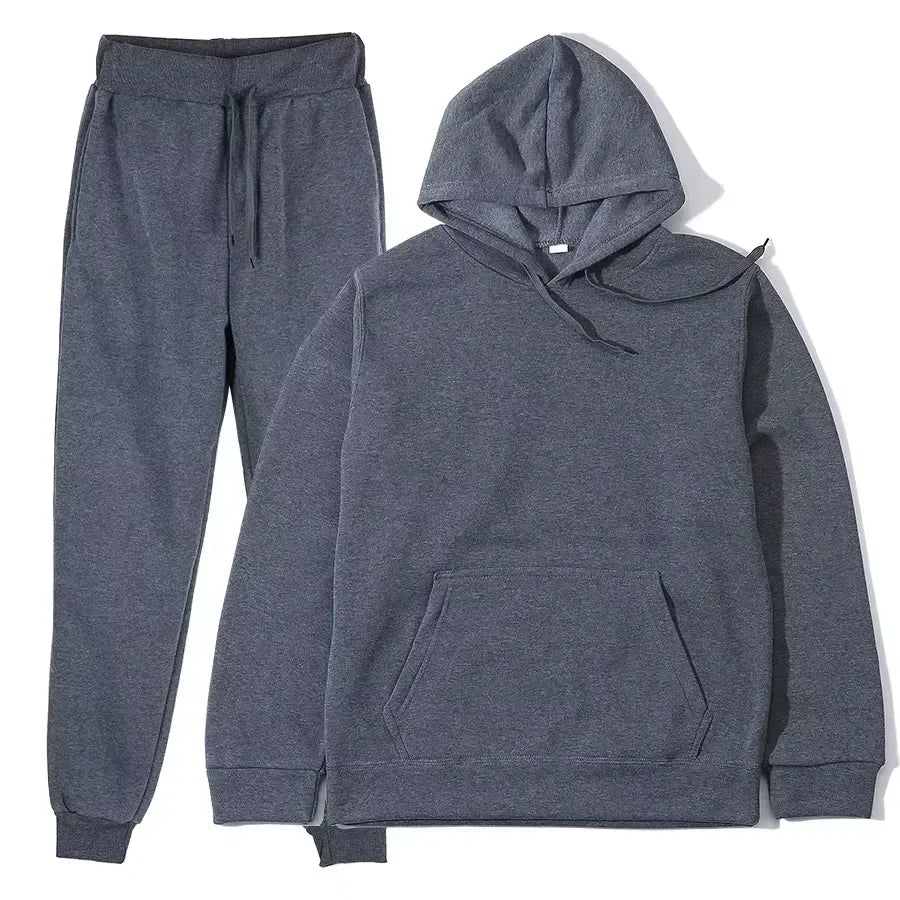 Women’s oversized hoodie and matching sweatpants two-piece set At Casual Flow Shop