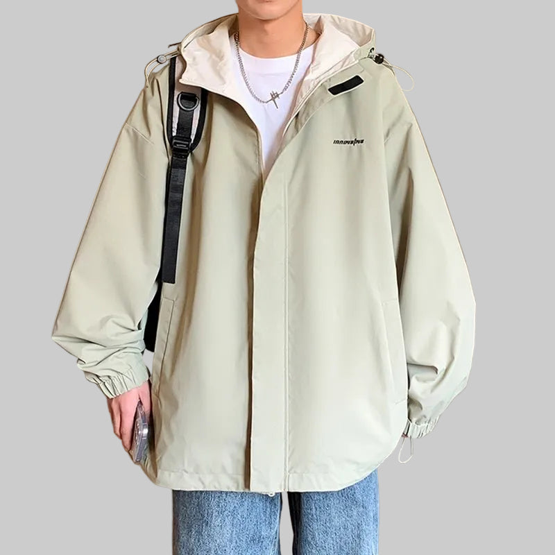 Men's Cashmere Winter Fleece Hooded Jacket - casualflowshop