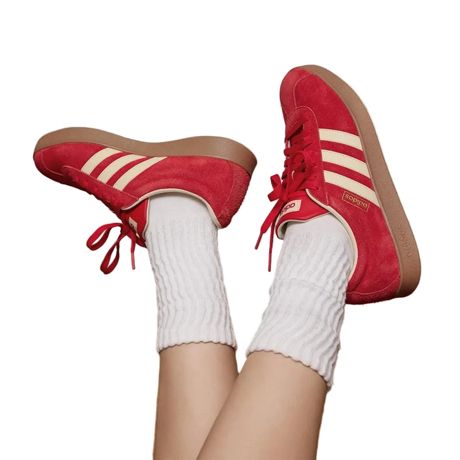 Retro Low-Top Suede Sneakers – Unisex Classic Court Style