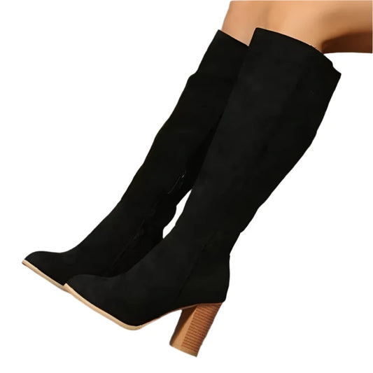 Image of Winter Point Toe Boots for women - at casualflowshop