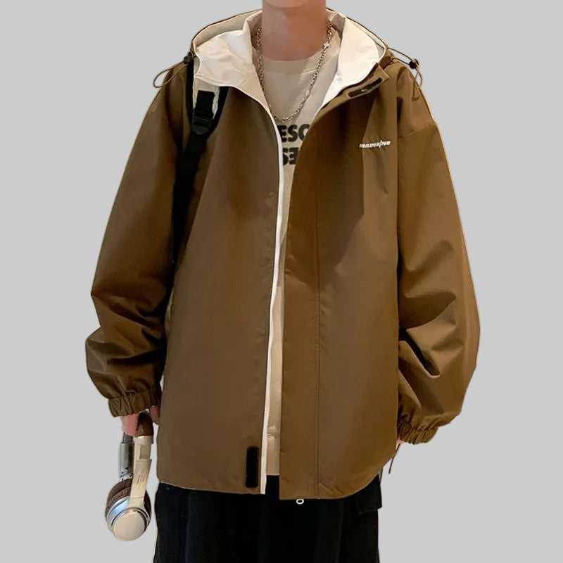 Men's Cashmere Winter Fleece Hooded Jacket - casualflowshop