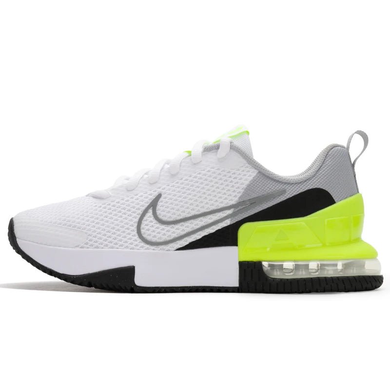 Nike Alpha Trainer 6 Men's Air Cushion Shoes – Black and White, durable and comfortable workout footwear available at Casual Flow Shop.