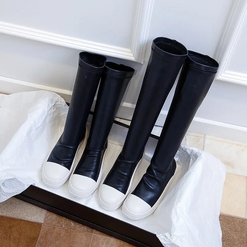 Elegant Black Over-the-Knee Women's Boots – Stylish, Comfortable & Versatile Footwear for Any Occasion.