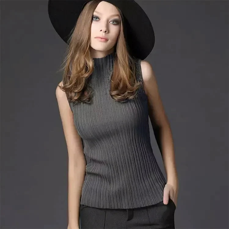 Women's knitted jumper sweater blouse – cozy, stylish, and perfect for elevating everyday looks.