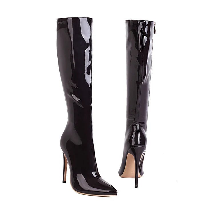 Plus size thigh-high boots for women, over-the-knee design, stylish and comfortable fit, made with premium materials.