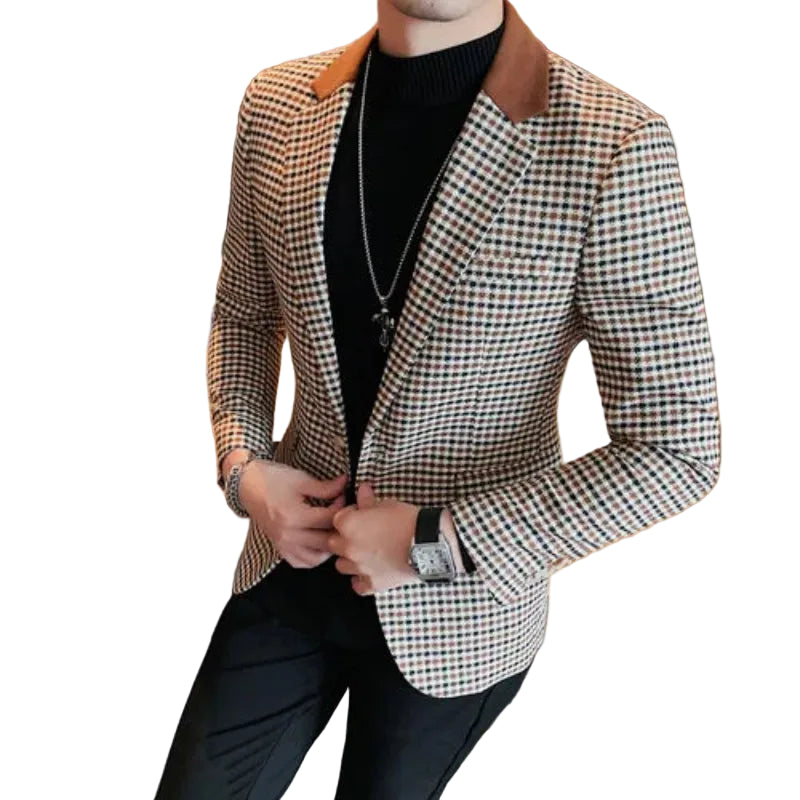 Plover Case Blazer Jacket: Timeless Elegance Meets Modern Versatility - CasualFlowshop