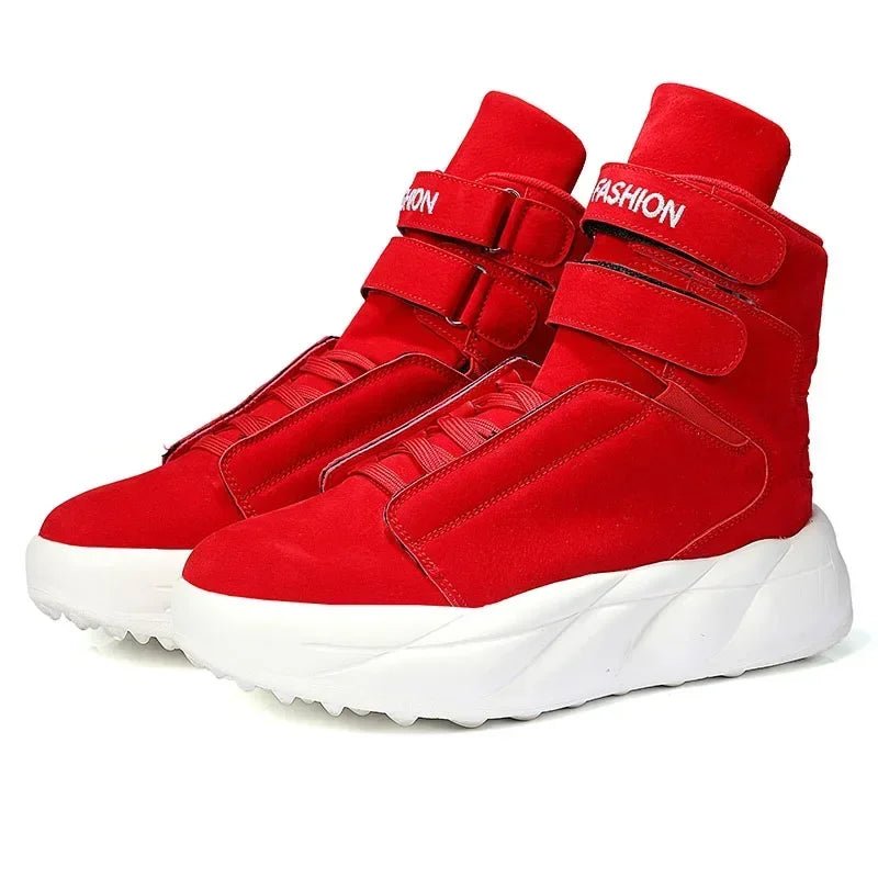 🔥 Warm Ankle Sneakers for Men – Bold Winter Style with Comfort Grip - CasualFlowshop