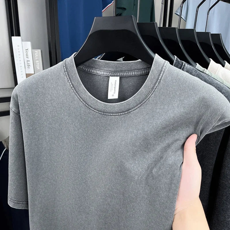 Retro Heavyweight Oversized T-Shirt  - At Casualflowshop