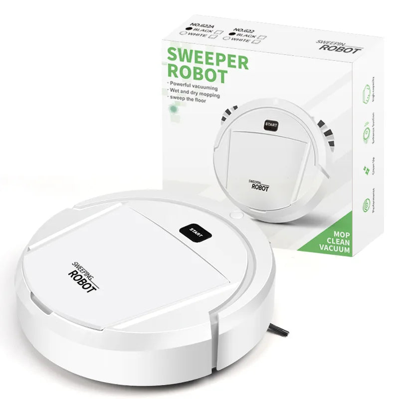 2025 Smart Robot Vacuum Cleaner – Automatic sweeping and mopping for home.